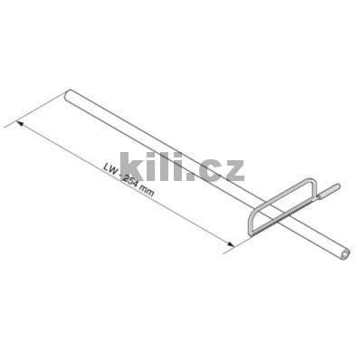 Sada bo�n� stabilizace pro TANDEM, NL=600 mm, pln� v�suv, ke zkr�cen�