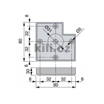 No�ka Alumix 7 st��brn� 30 mm