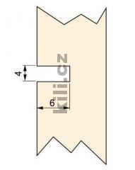 Klip nohy 30/48mm na d�ev�n� sokl �ern�