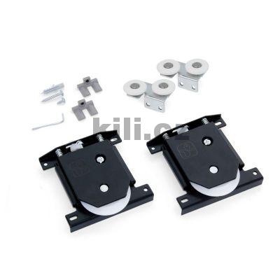 Sada kole�ek PLACARD 74 pro 1 dve�e s brzdou 70 kg, ocel/plast