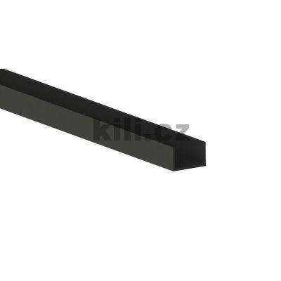 Profil p���n� PLACARD 74 U18x14, hlin�k �ern�, 2900 mm