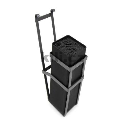 V�ce informac� o v�robku Z�v�sn� dr��k na no�e Titane, ocel, antracitov� �ed�