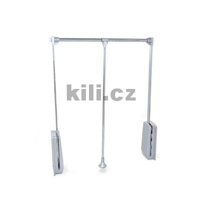 V�ce informac� o v�robku Dvoustrann� sklopn� �atn� ty� HANG st��brn� 450 mm - 600 mm