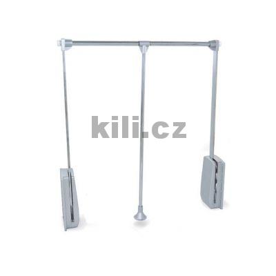 V�ce informac� o v�robku Dvoustrann� sklopn� �atn� ty� HANG st��brn� 600 mm - 830 mm 2004008001