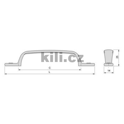 �chytka NAIROBI 96 staromosaz �ern�