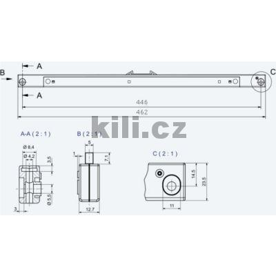 Samozav�ra� 1691 Centro 40 kg, st�edov� dve�e