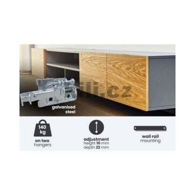 Z�v�sn� kov�n� rektifika�n� skryt� 140 kg L+P b�l�