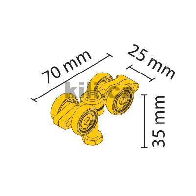 Synchronik sada kov�n� pro dvojk��dlo 1068, 100kg