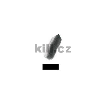 V�ce informac� o v�robku Dve�n� sametka n�zk� 0090-4mm do dr�ky, dorazov� - �ern�