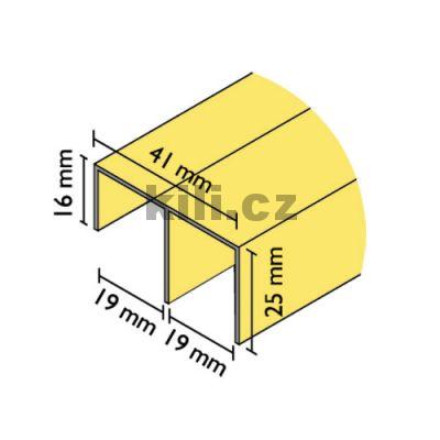 V�ce informac� o v�robku Li�ta doln� AOF 2m Al vod�c�