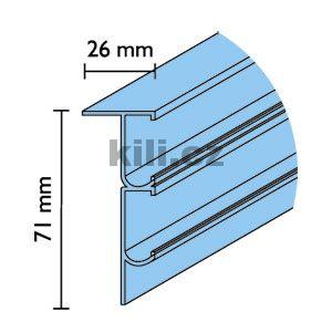 V�ce informac� o v�robku Kolejnice horn� K-051 2m horn� Al