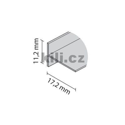 V�ce informac� o v�robku Profil Omega T AL p��rodn� 8510-3m