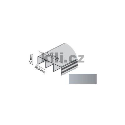 V�ce informac� o v�robku Profil Solid horn� Al p��rodn� 4m trojit� vod�c�