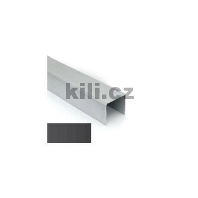 V�ce informac� o v�robku Profil Omega horn� �ern� industrial 6m jednokolej vod�c�