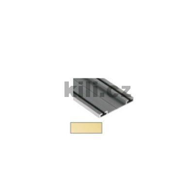 V�ce informac� o v�robku Profil Rama doln� zlat� industrial 6m dvojit� vod�c�