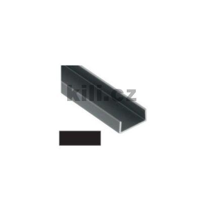 V�ce informac� o v�robku Profil Omega C-18 �ern� mat 6m ukon�ovac�