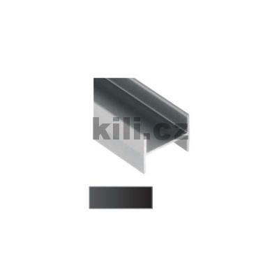 V�ce informac� o v�robku Profil Domus H �ern� industrial 6m d�l�c�