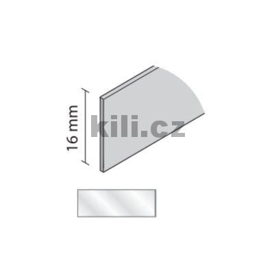 V�ce informac� o v�robku Profil ploch� - P2 b�l� lesk 3m