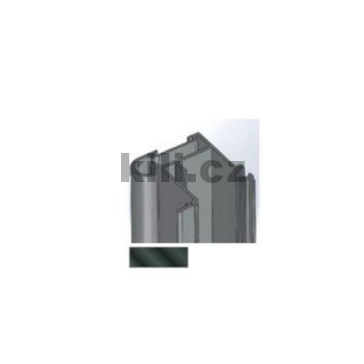 V�ce informac� o v�robku Profil Rama Wide antracit industrial, 4,16,18mm s �irokou dr�kou - 2,7m