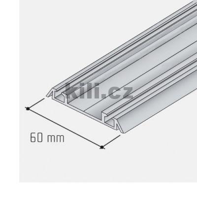 V�ce informac� o v�robku Profil SALU06NN st��brn� elox, spodn� 4m