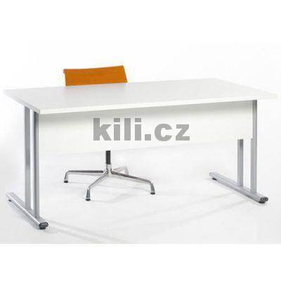 Stolov� noha rohov� �ed� ral 9006 pro konstrukce COMO,TEMPO, AVA, MARK