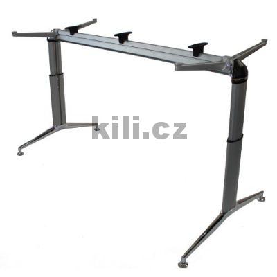 V�ce informac� o v�robku Stolov� noha �tverec CUB IN s kole�kem �ed� RAL 9006