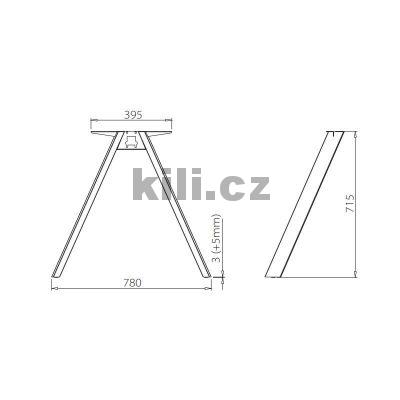 Stolov� konstrukce MOST �ern� 9005FE