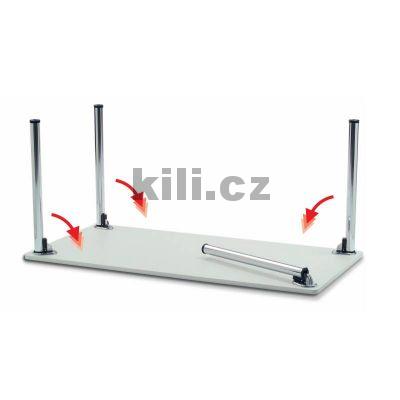 V�ce informac� o v�robku CAMAR 656 Click stolov� noha chrom sklopn� - kulat�, pr�m�r 50 mm