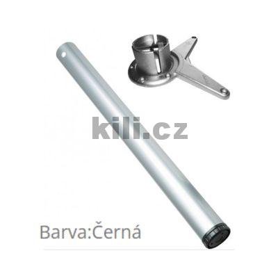 Stolov� noha LEVEL kulat� 60 x 820 mm �ern�