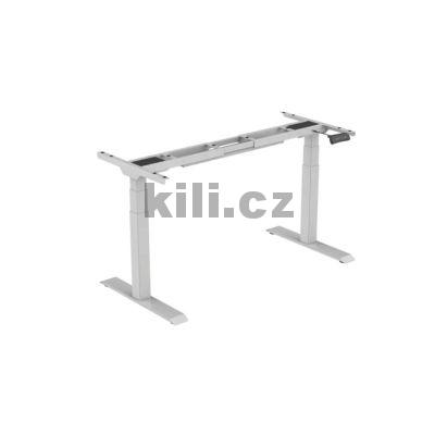 Elektrick� v��kov� staviteln� stolov� podno� VertikQ 223, �ed� RAL 7045