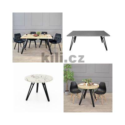 Stolov� noha TOKYO, �ern� perli�ka RAL 9005