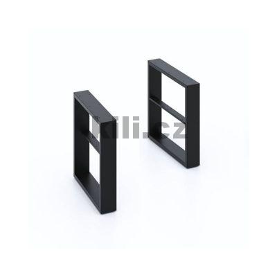 Stolov� podno� ROMEO COFFEE, �ern� perli�ka RAL 9005