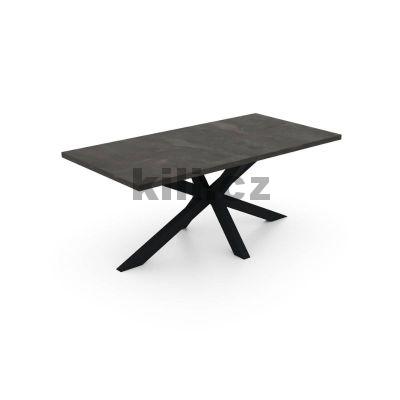 Stolov� podno� VESTA 180, �ern� perli�ka RAL 9005