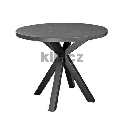 Stolov� podno� KLEO 90, �ern� perli�ka RAL 9005