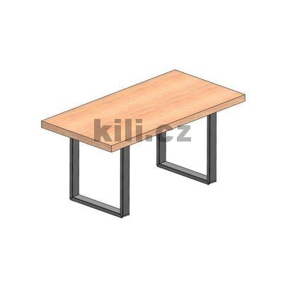 Stolov� podno� HANA, �ern� perli�ka RAL 9005