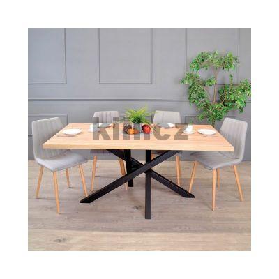 Stolov� podno� DAKOTA 180, �ern� perli�ka RAL 9005