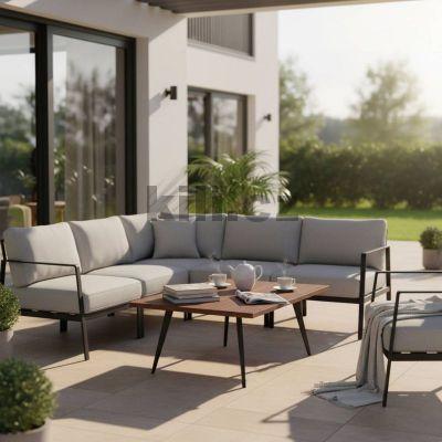 Stolov� noha venkovn� V/RODOS COFFEE, �ern� perli�ka RAL 9005