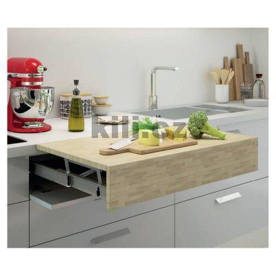 V�ce informac� o v�robku Syst�m pro v�suvnou rozkl�dac� pracovn� desku OPLA TOP, hlin�k natural