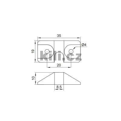 Blokace z�suvky pro centr�ln� z�mek