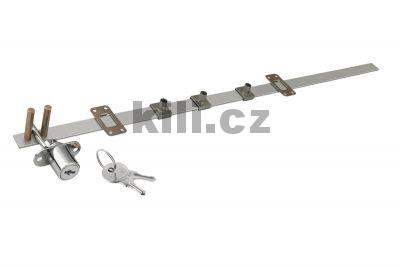 V�ce informac� o v�robku Z�mek centr�ln� 600mm pro 3 z�suvky chrom, r�zn� kl��