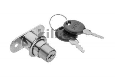 Z�mek tla�n� pro posuvn� dve�e 105 chrom, r�zn� kl��