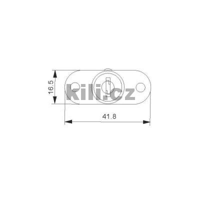 Z�mek centr�ln� KILI CHILLI - 600 mm - r�zn� kl��