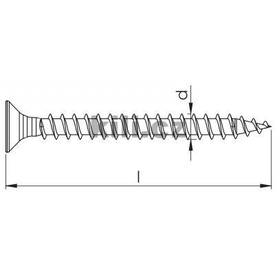 Vrut �lut� z�pustn� hlava TORX celoz�vit