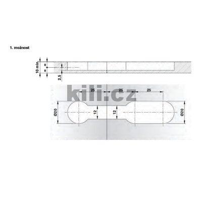 Svorn�k pro kompaktn� a tenk� desky, 2ks