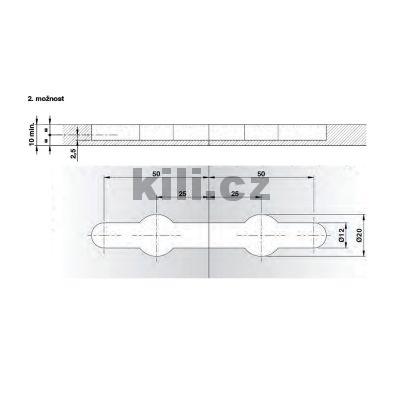 Svorn�k pro kompaktn� a tenk� desky, 2ks