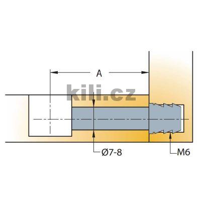 TI-T�hlo Combi M6x10,5x34 syst�m 5, 09594