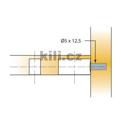 TI-T�hlo Quickfit Expando 5x12,5 syst�m 6, 06408