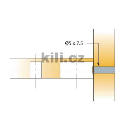 TI-T�hlo Quickfit Expando 5x7,5 syst�m 6, 06479