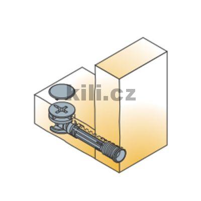 TI-Krytka excentru 17mm syst�m 5, b�l�