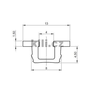 Li�ta Unipos hn�d� 1,2m